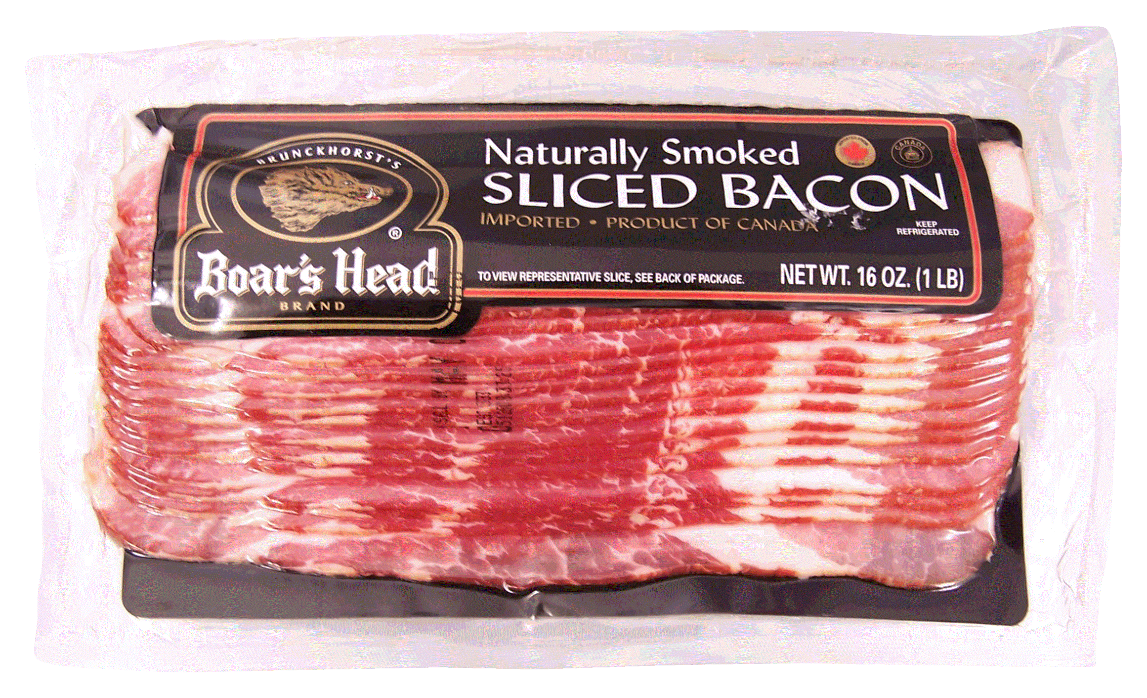 Boar's Head  naturally smoked sliced bacon Full-Size Picture